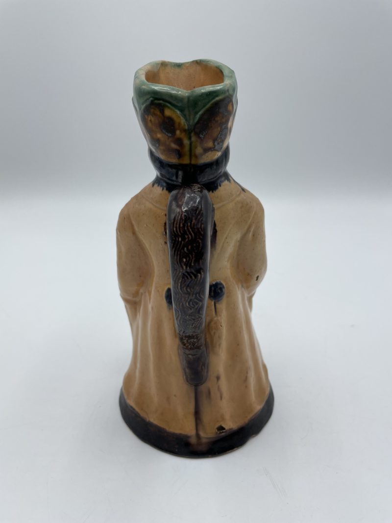 Carafe cruche pichet vintage céramique soldat ou capitaine – Image 8