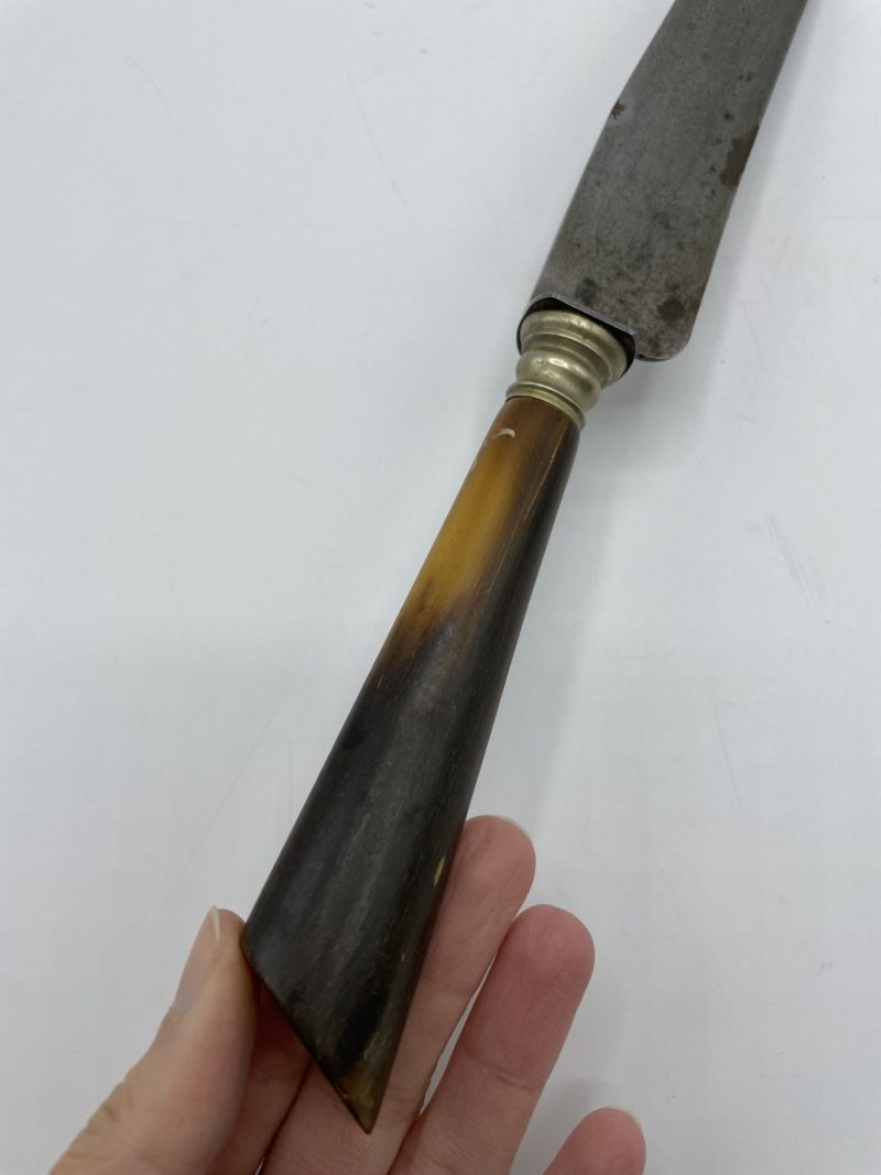 Couteau de service à gigot vintage JD médaille d'or de Paris 1900 – Image 3
