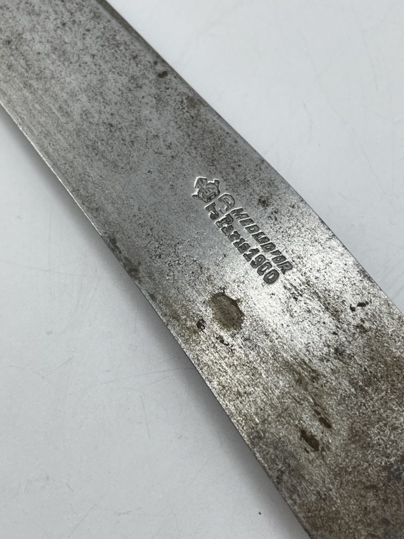 Couteau de service à gigot vintage JD médaille d'or de Paris 1900 – Image 4