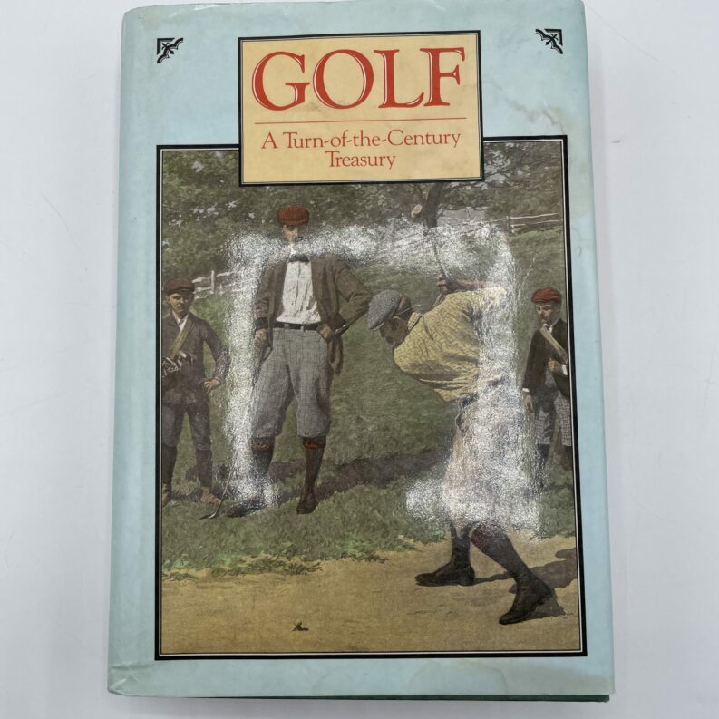 livre collection vintage golf turn century treasury