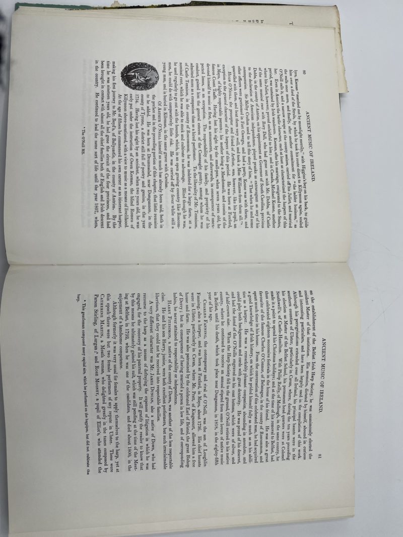 Lot de 2 livres de collection « The ancient music of Ireland » et « The Irish and Highland Harps » – Image 14