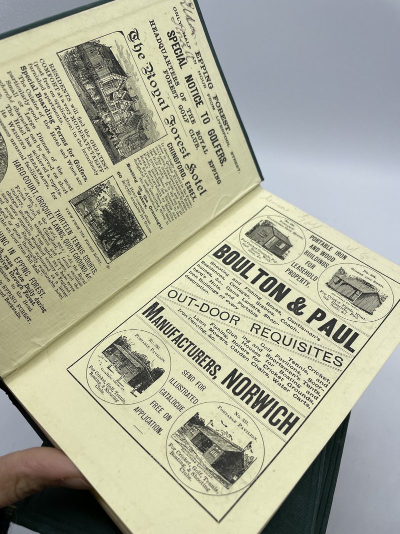 Collection livres anciens « The Golfing Annual » 8 tomes 1887 à 1902 – Image 14