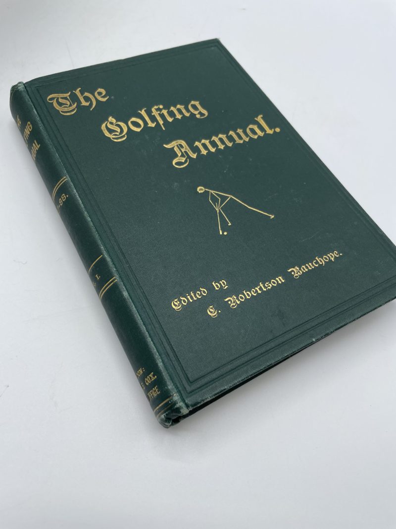 Collection livres anciens « The Golfing Annual » 8 tomes 1887 à 1902 – Image 4