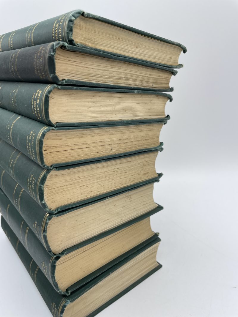 Collection livres anciens « The Golfing Annual » 8 tomes 1887 à 1902 – Image 6