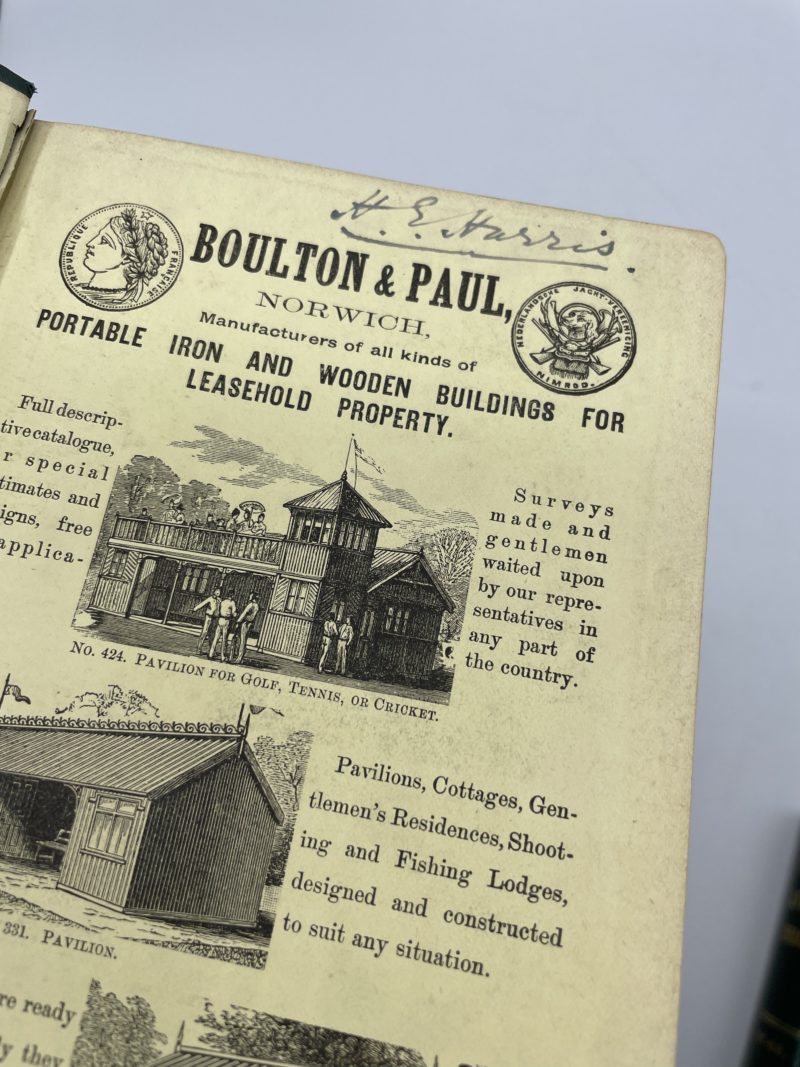 Collection livres anciens « The Golfing Annual » 8 tomes 1887 à 1902 – Image 9