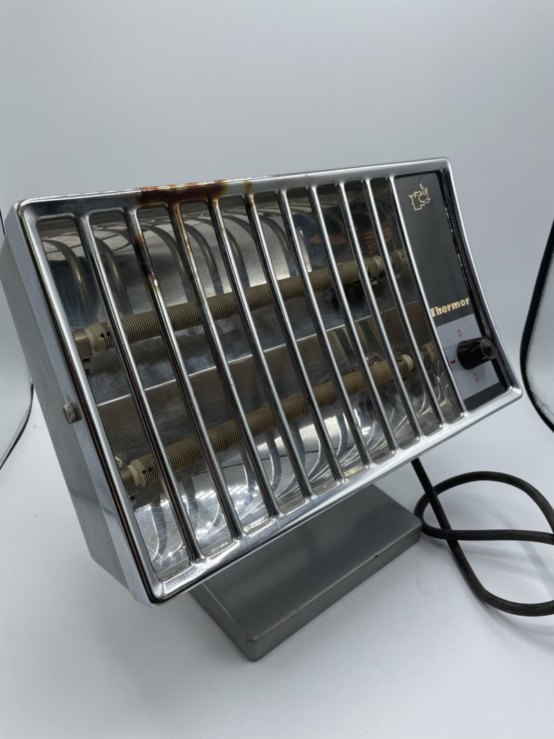 radiateur ancien vintage thermor inox annees 60