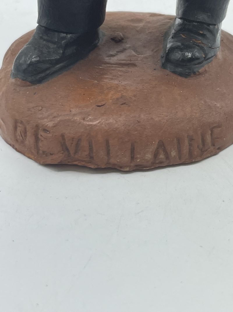 Grand santon collection DE VILLAINE chasseur – Image 4