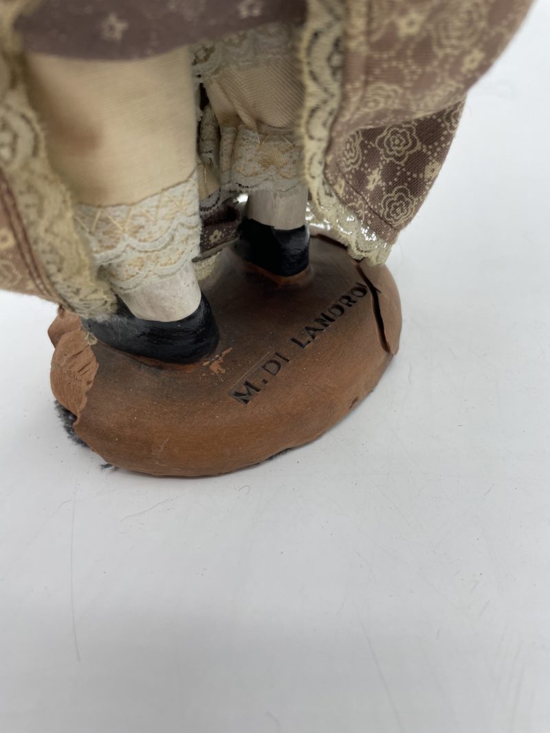 Grand santon collection DI LANDRO la fileuse de coton – Image 5