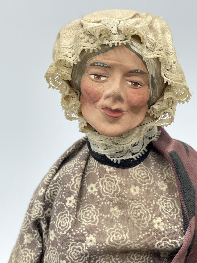 Grand santon collection DI LANDRO la fileuse de coton – Image 4