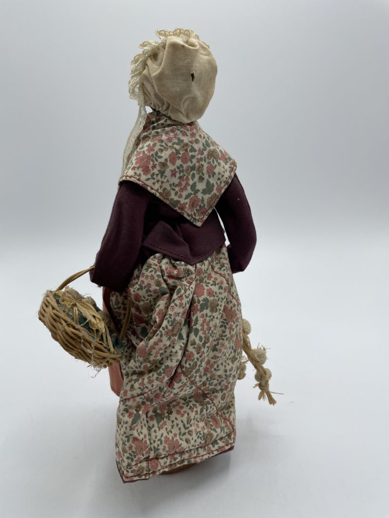 Grand santon collection Escoffier marchande d'aïl – Image 6
