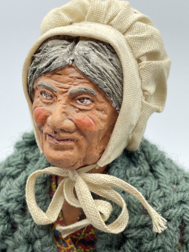 Grand santon collection Richard vieille marchande – Image 5