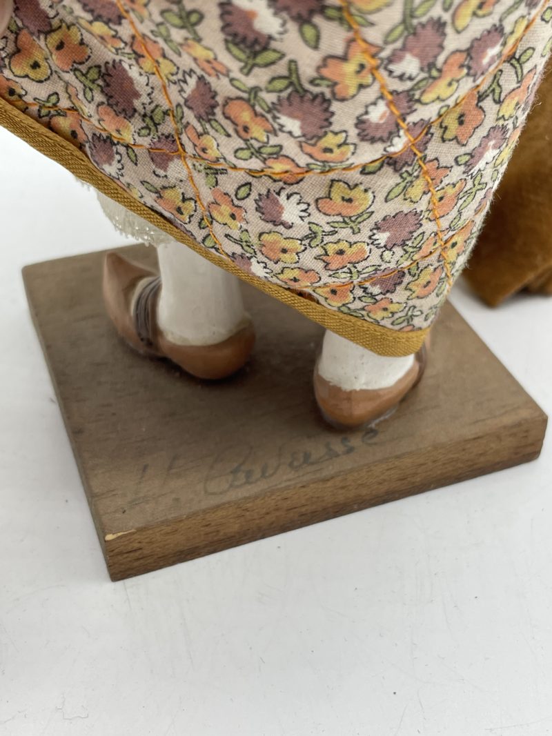 Grand santon collection Cavasse vieille marchande – Image 5