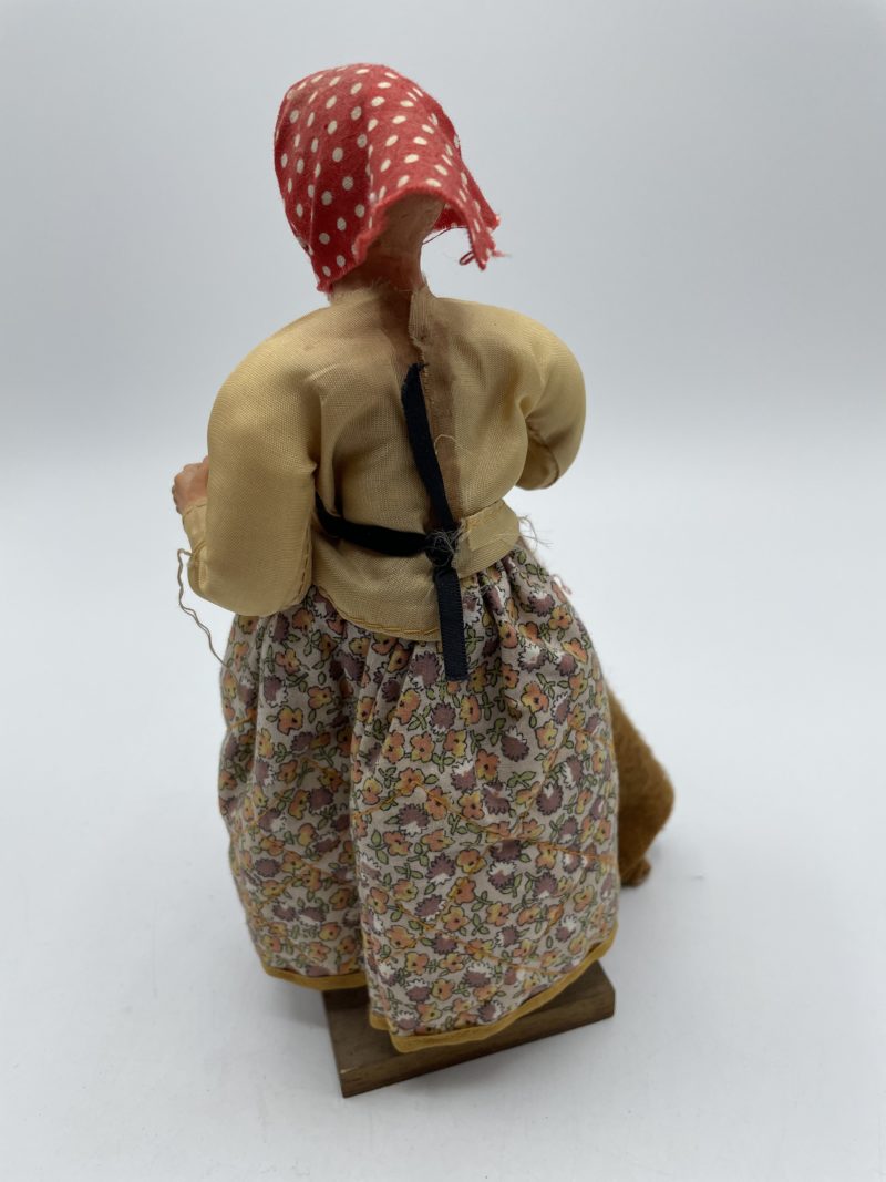 Grand santon collection Cavasse vieille marchande – Image 3