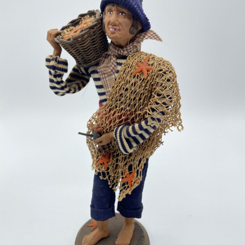 santon collection creche noel provence pecheur giraud