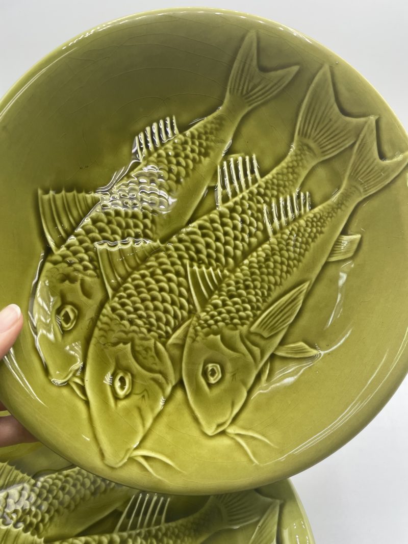 Service 11 assiettes Proceram France collection poissons – Image 7