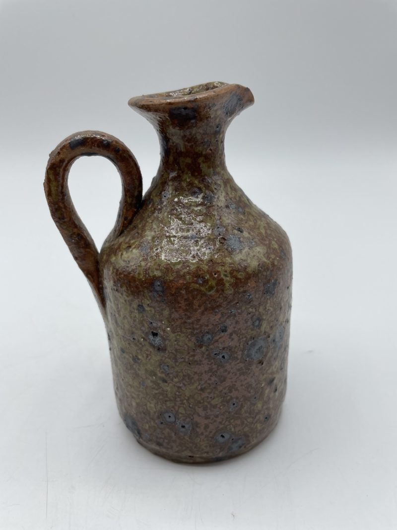 Service cruche carafe et verres vintage en grès – Image 2