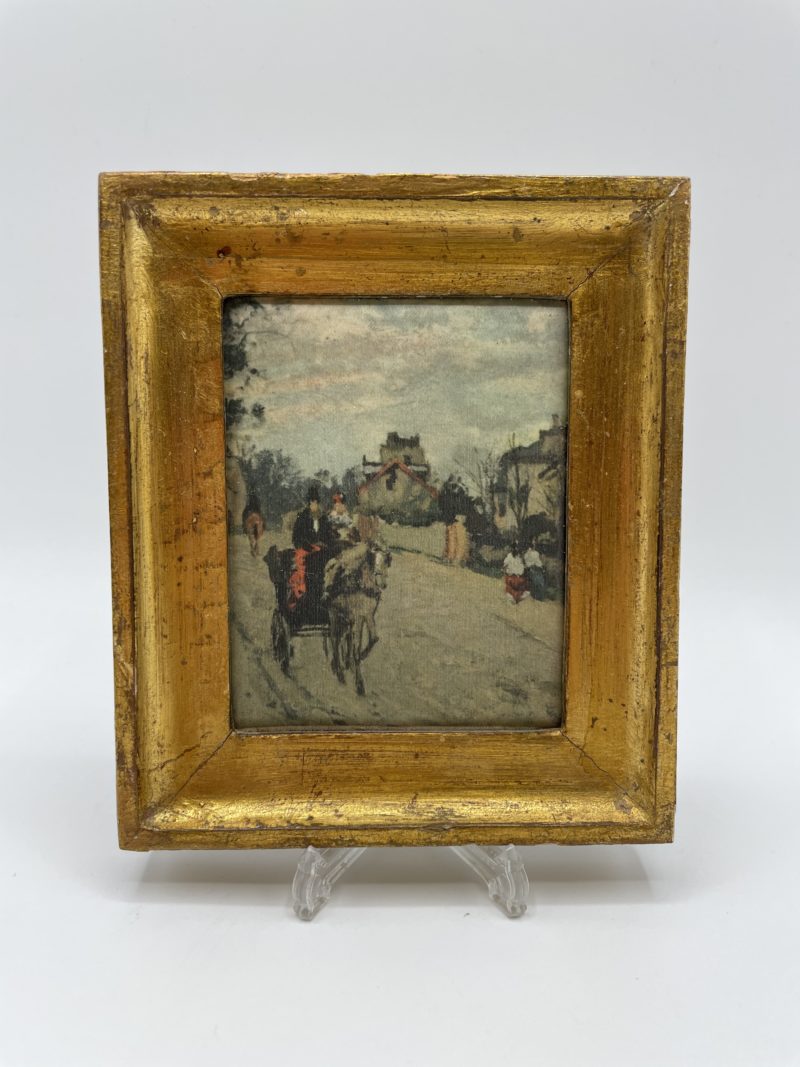 tableau cadre peinture vintage reproduction pissarro