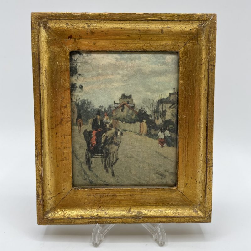 tableau cadre peinture vintage reproduction pissarro