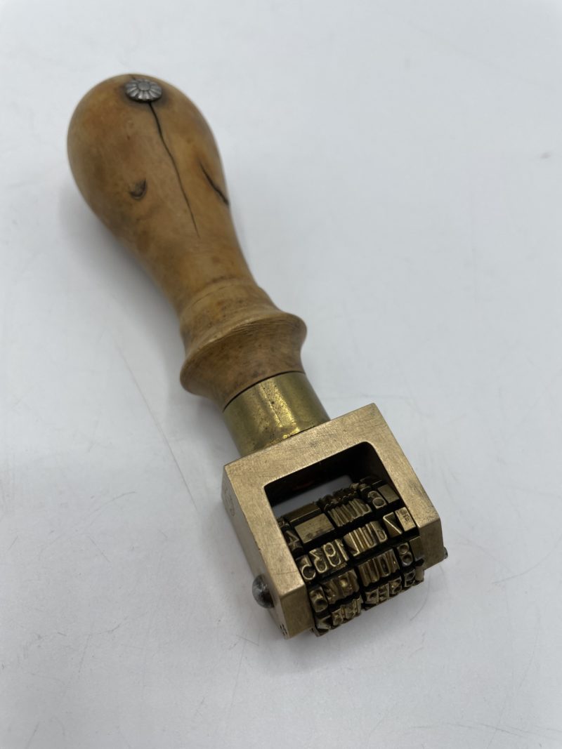 Ancien tampon encreur mécanique numéroteur années 50 – Image 2