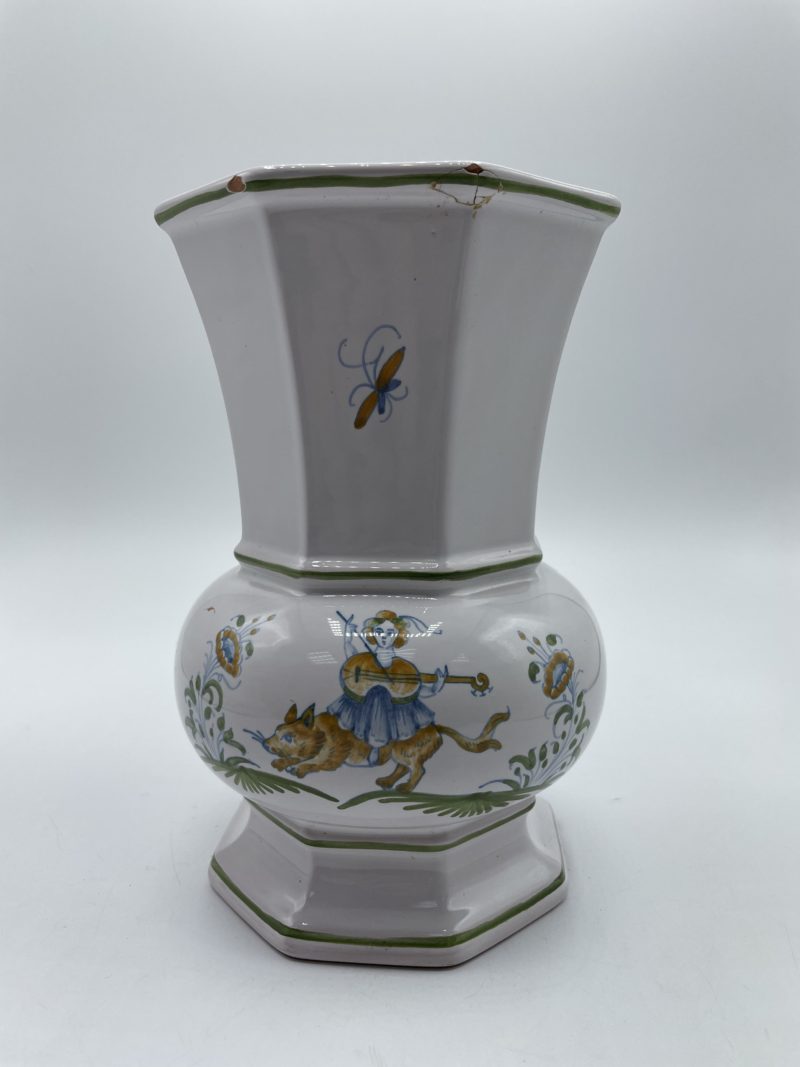 vase moustiers medicis vintage