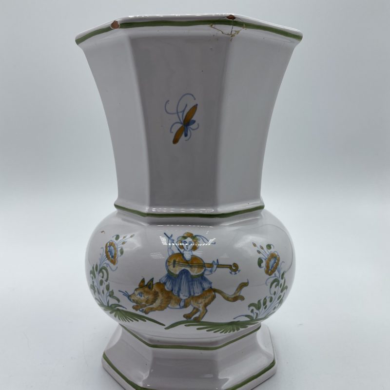 vase moustiers medicis vintage