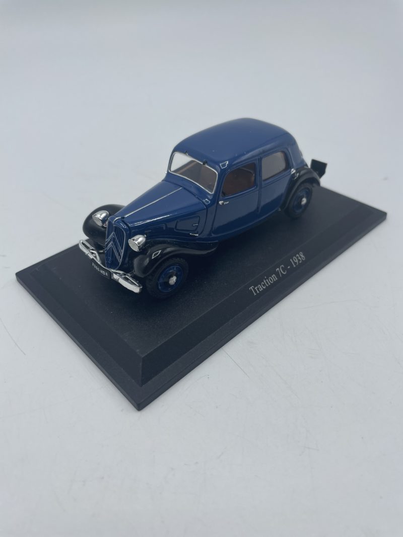 voiture miniature collection eu citroen traction vintage