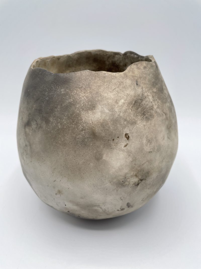 Vase émail forme œuf effet corne – Image 2