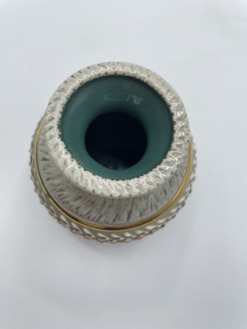 Vase émail décoré grès d'art BREUGNOT – Image 4