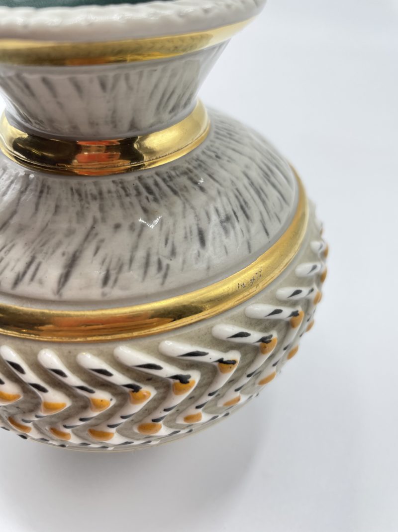 Vase émail décoré grès d'art BREUGNOT – Image 3