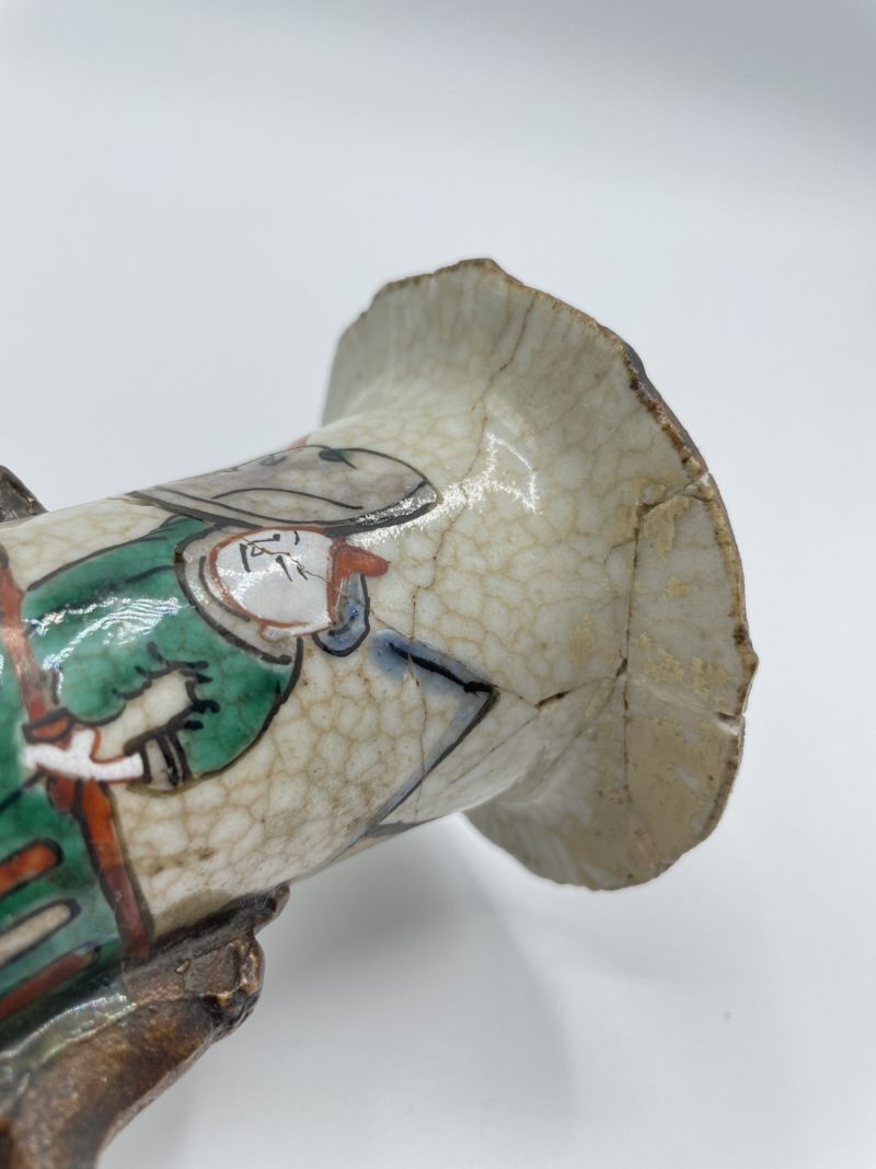 Vase chinois en porcelaine de Nankin – Image 4