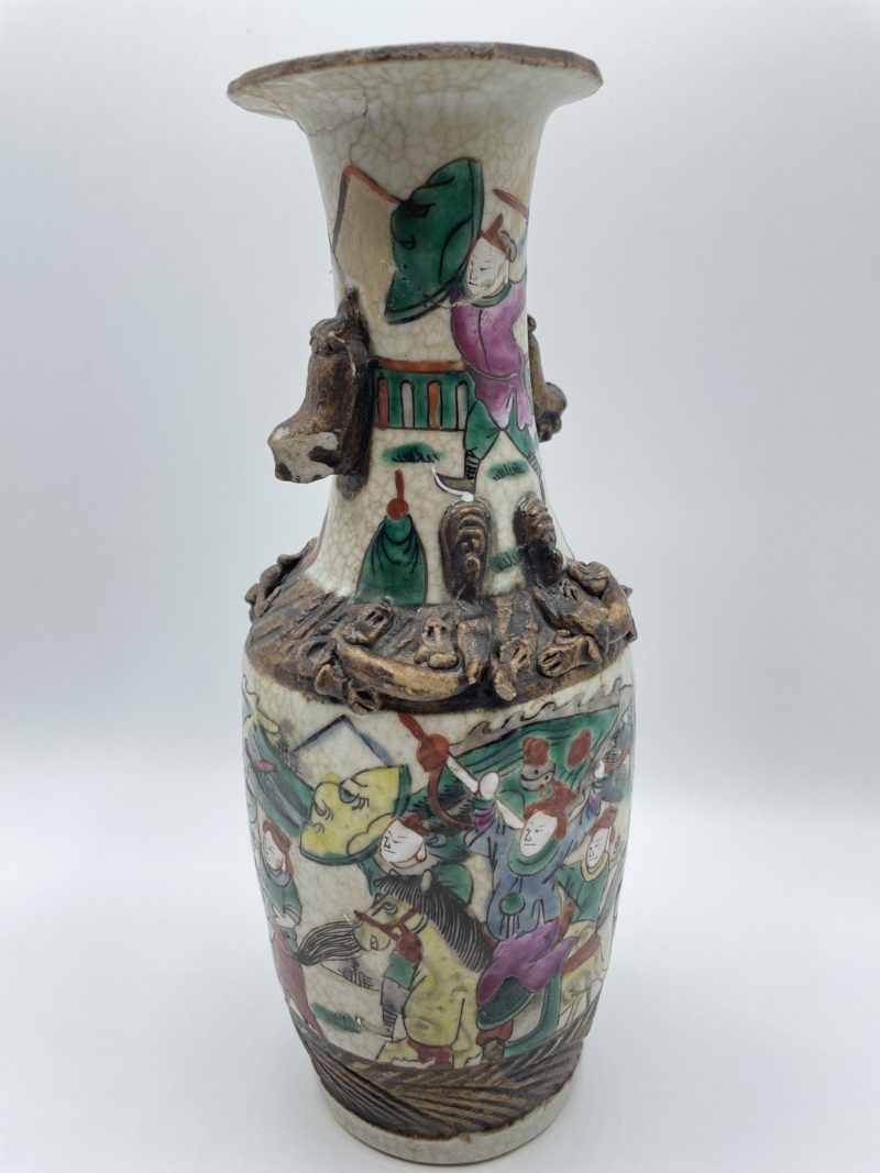 Vase chinois en porcelaine de Nankin – Image 5