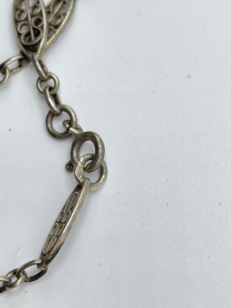 Sautoir ancien en argent – Image 5