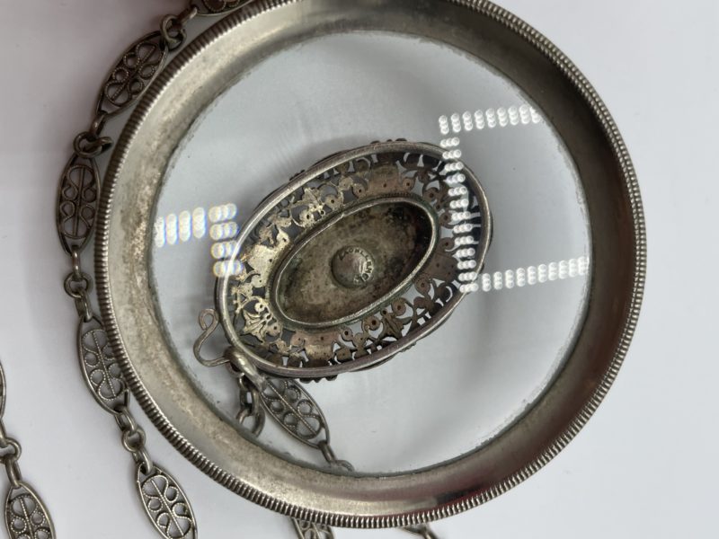 Sautoir ancien en argent – Image 7