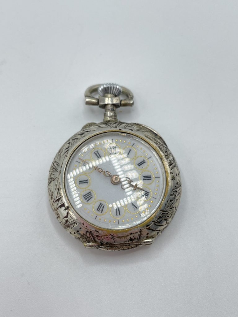 Montre Ancienne à Gousset Pendentif N°13 - À Réviser Ou Pour Pièces, Vendu En L'état