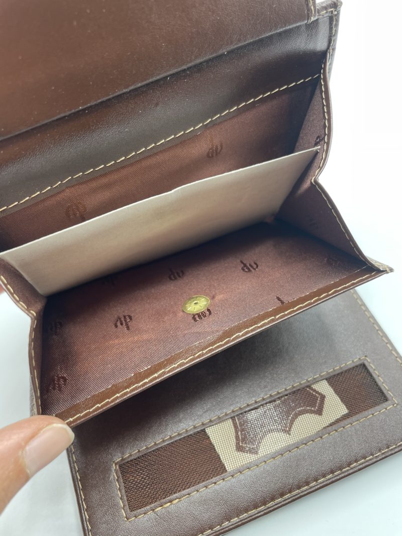 Petit portefeuille pour homme en cuir DV – Image 4