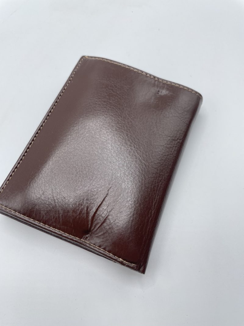 Petit portefeuille pour homme en cuir DV – Image 3