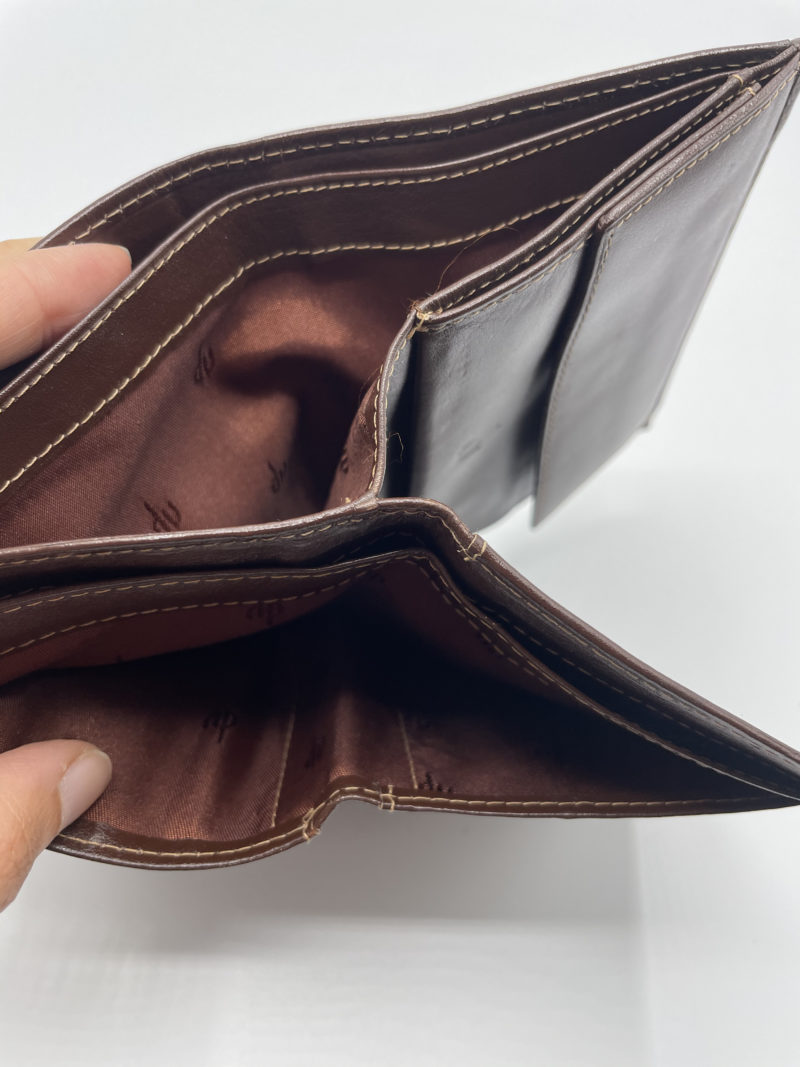 Petit portefeuille pour homme en cuir DV – Image 6