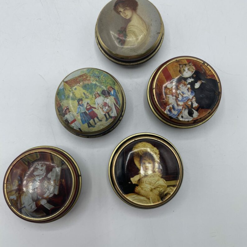 boite bonbon vintage metal ancien bonbonniere