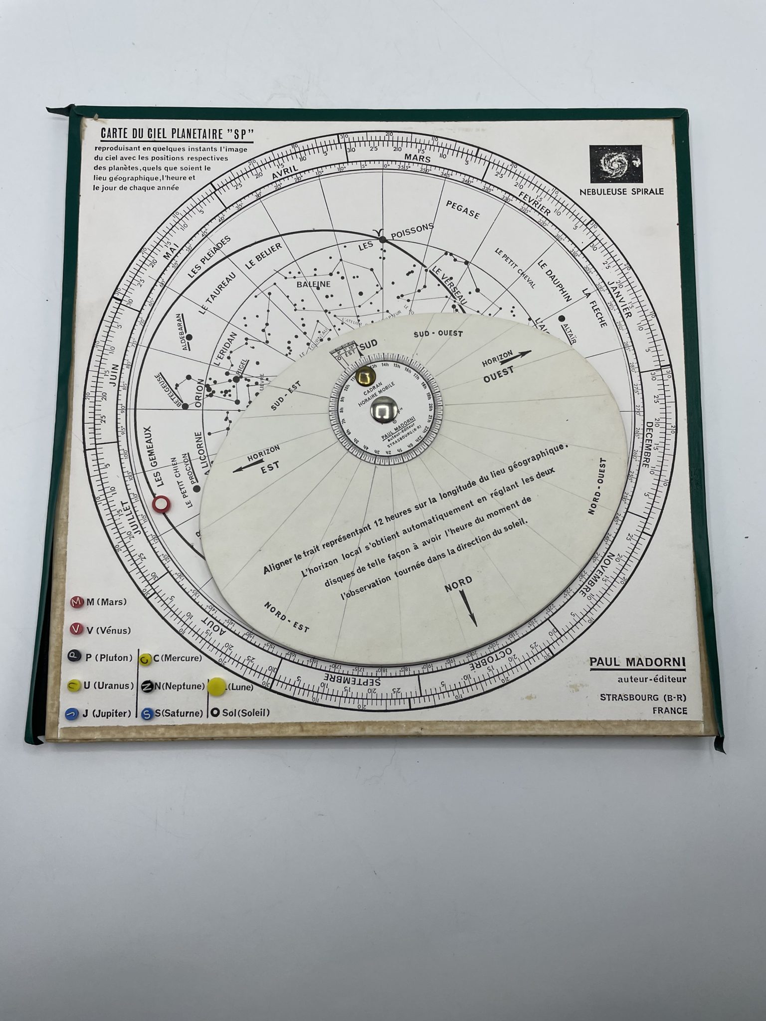 Ancienne Carte Du Ciel SP De Paul Madorni - Original France 1940-1960