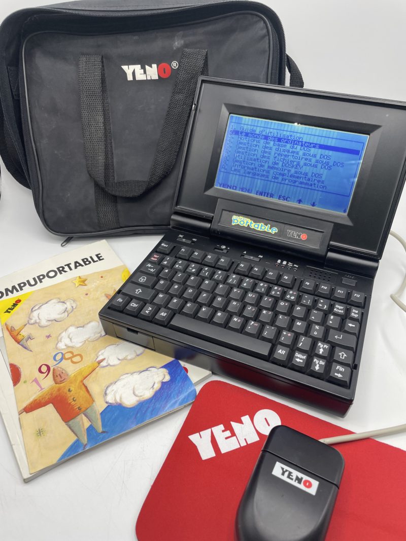 Compuportable YENO ordinateur vintage jeu enfant – Image 2