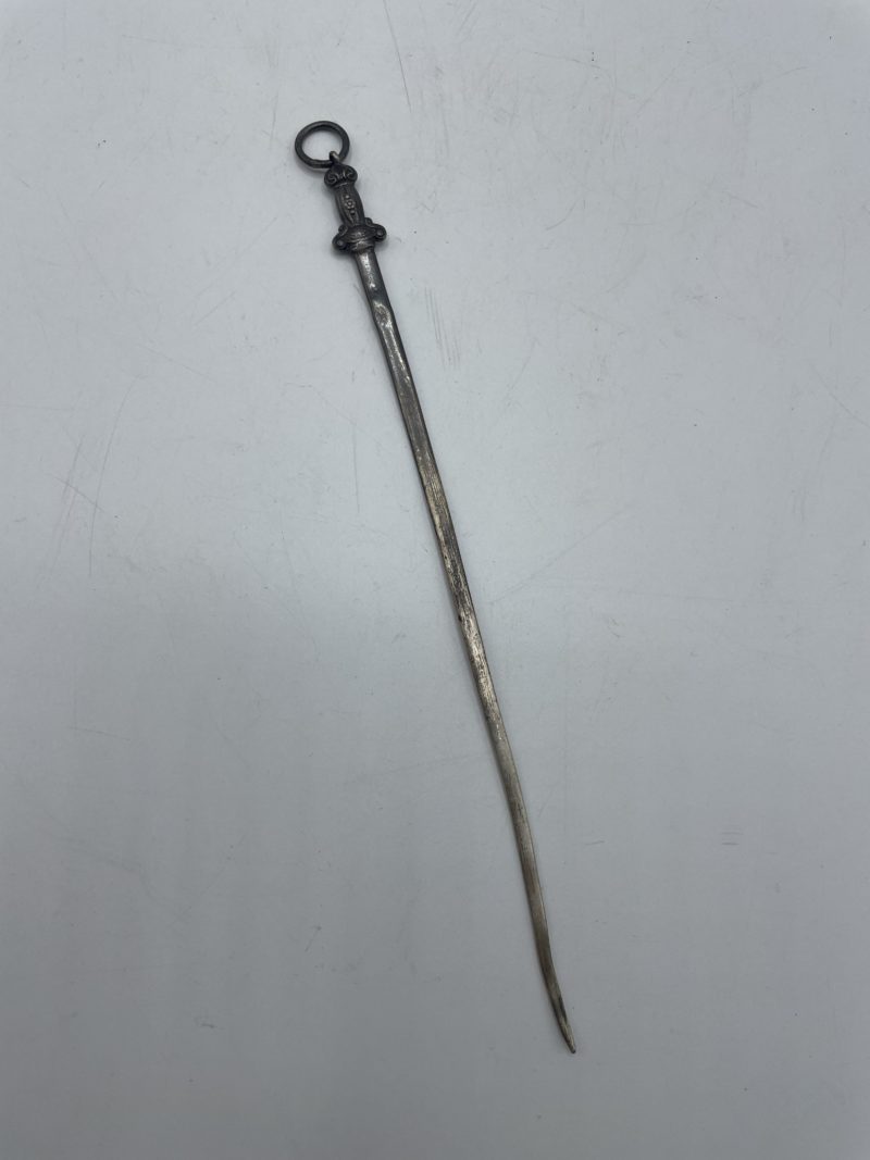 Lot de 3 ouvre lettre vintage poinçon argent – Image 12