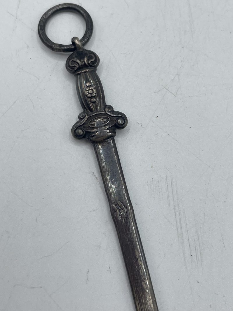 Lot de 3 ouvre lettre vintage poinçon argent – Image 8