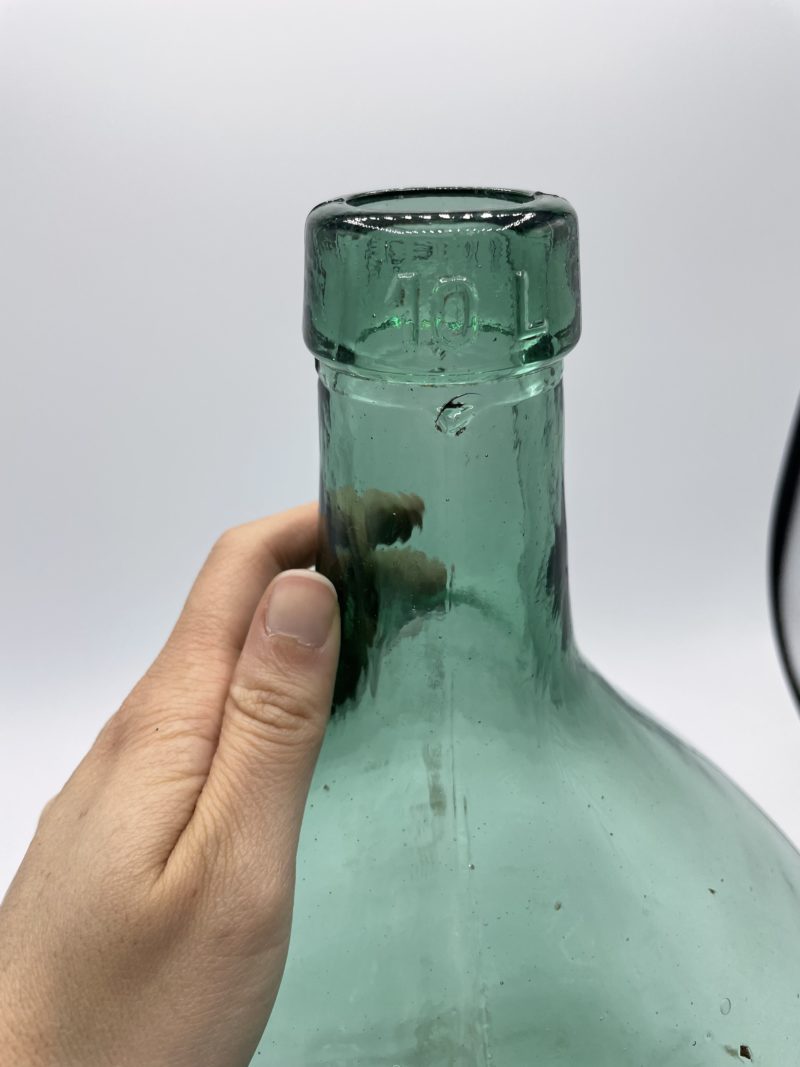 Dame jeanne vert d'eau Viresa 10L – Image 4