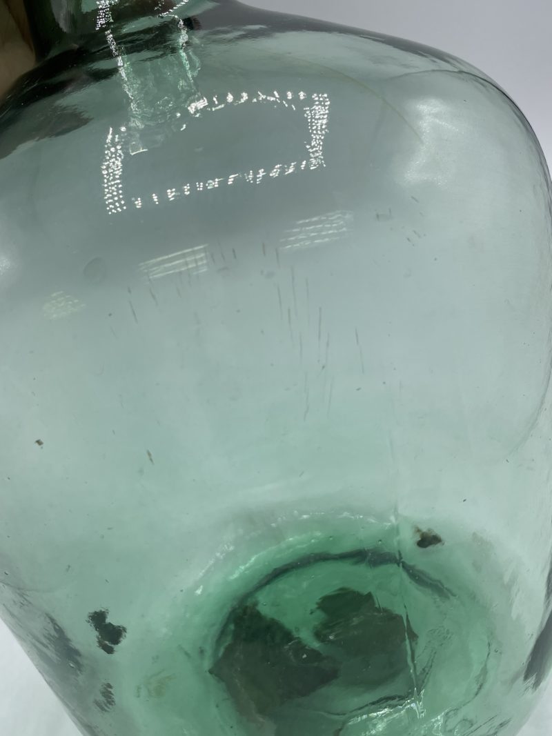 Dame jeanne vert d'eau Ayelense 10L forme bouteille – Image 2