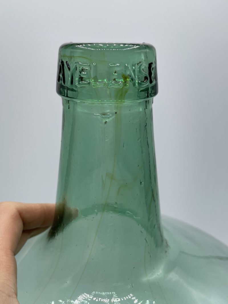Dame jeanne vert d'eau Ayelense 10L forme bouteille – Image 7