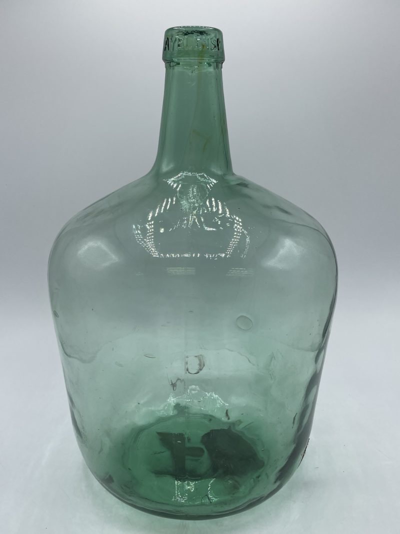 Dame jeanne vert d'eau Ayelense 10L forme bouteille – Image 3