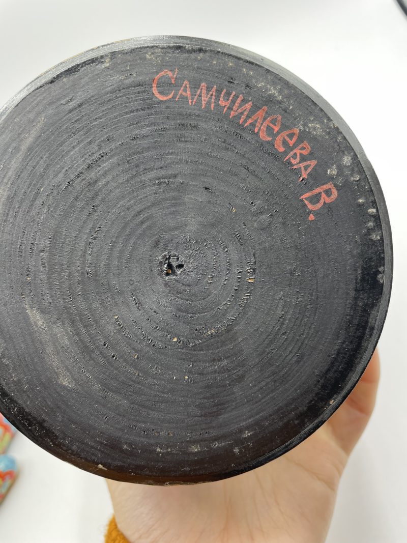 Matriochka traditionnelle poupées russes vintage en bois faites à la main – Image 14