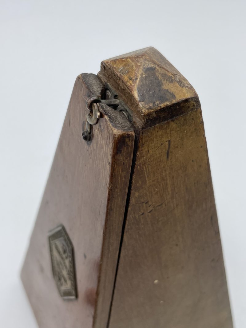Ancien métronome vintage mécanique à ressort Maëlzel – Image 2