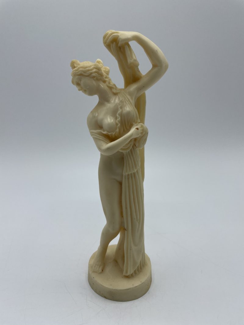 sculpture statuette femme grecque resine