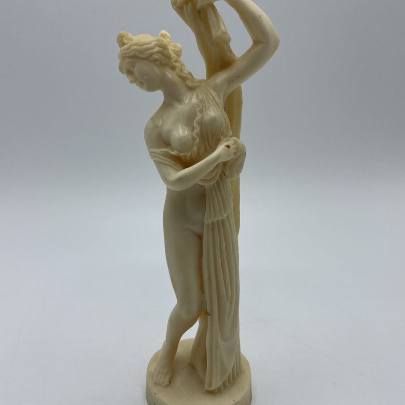 sculpture statuette femme grecque resine